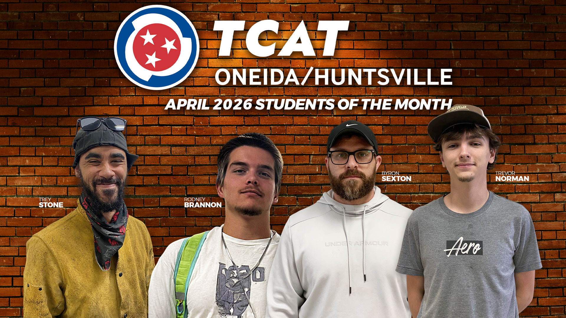 April 2026 Students of the Month